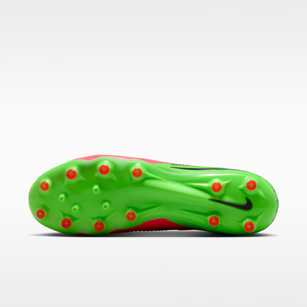 Nike Phantom 6 Low Pro "Erling Haaland" Artificial-Grass Soccer Cleats - Hot Punch/Green Strike/Black - Image 2