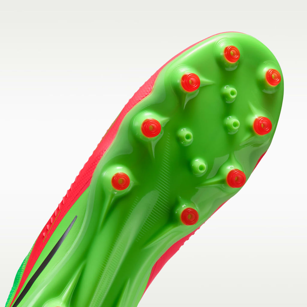 Nike Phantom 6 Low Pro "Erling Haaland" Artificial-Grass Soccer Cleats - Hot Punch/Green Strike/Black - Image 7