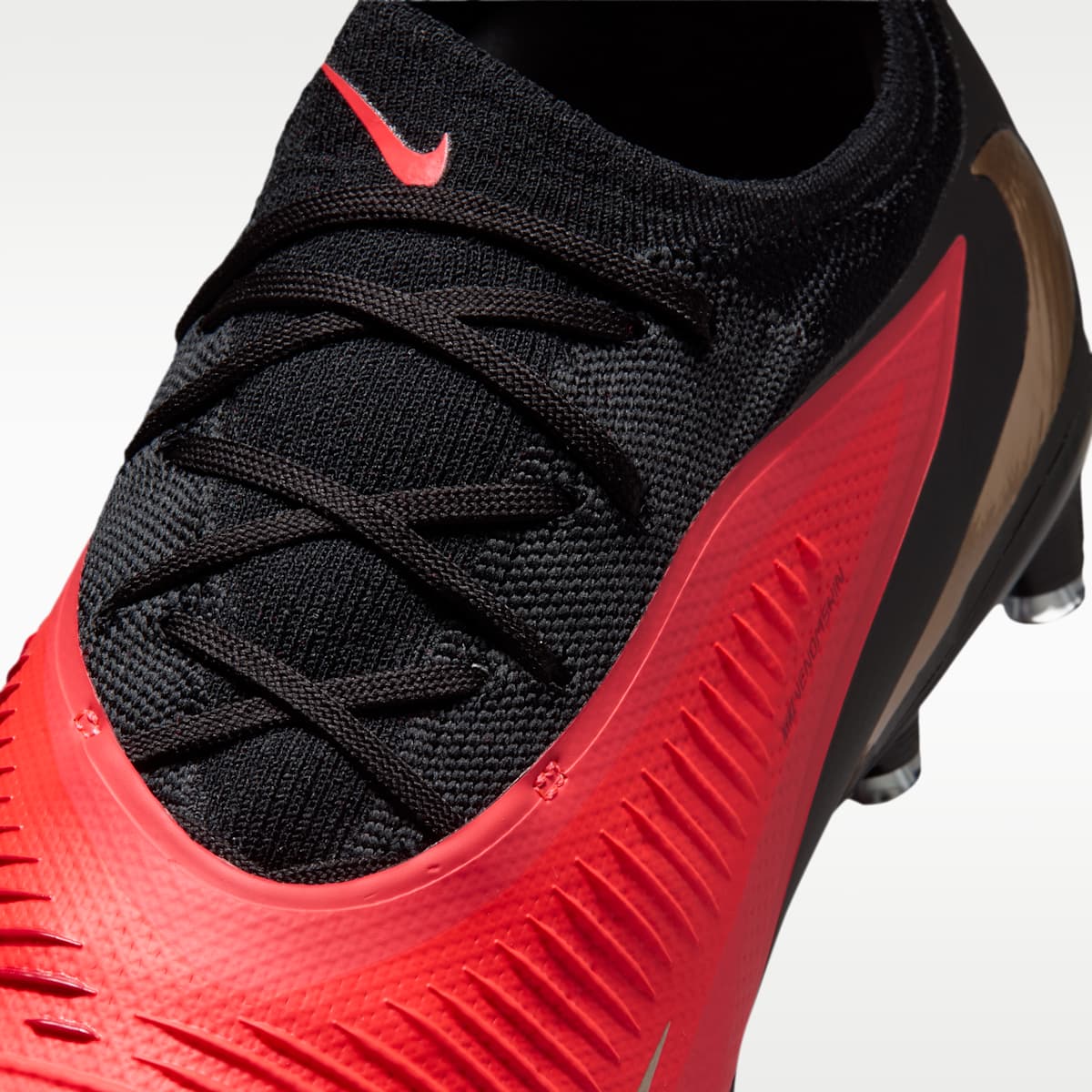 Nike Phantom 6 Low Pro Artificial-Grass Soccer Cleats - Bright Crimson/Bright Crimson/Black - Image 8