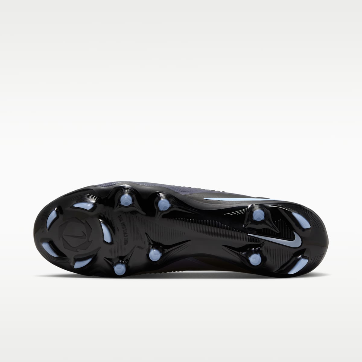 Nike Phantom 6 Low Pro Firm-Ground Soccer Cleats - Black/Black - Image 2