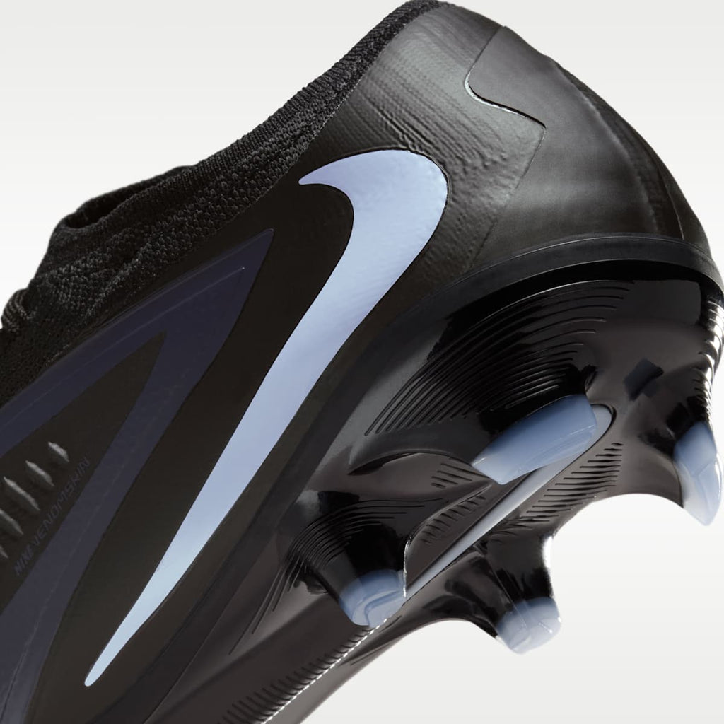Nike Phantom 6 Low Pro Firm-Ground Soccer Cleats - Black/Black - Image 9