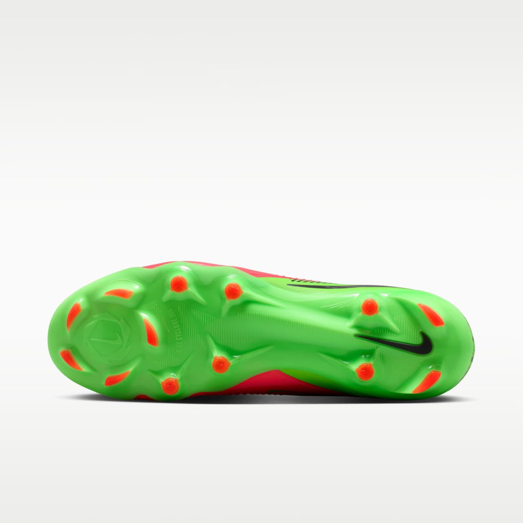Nike Phantom 6 Low Pro "Erling Haaland" Firm-Ground Soccer Cleats - Hot Punch/Green Strike/Black - Image 2