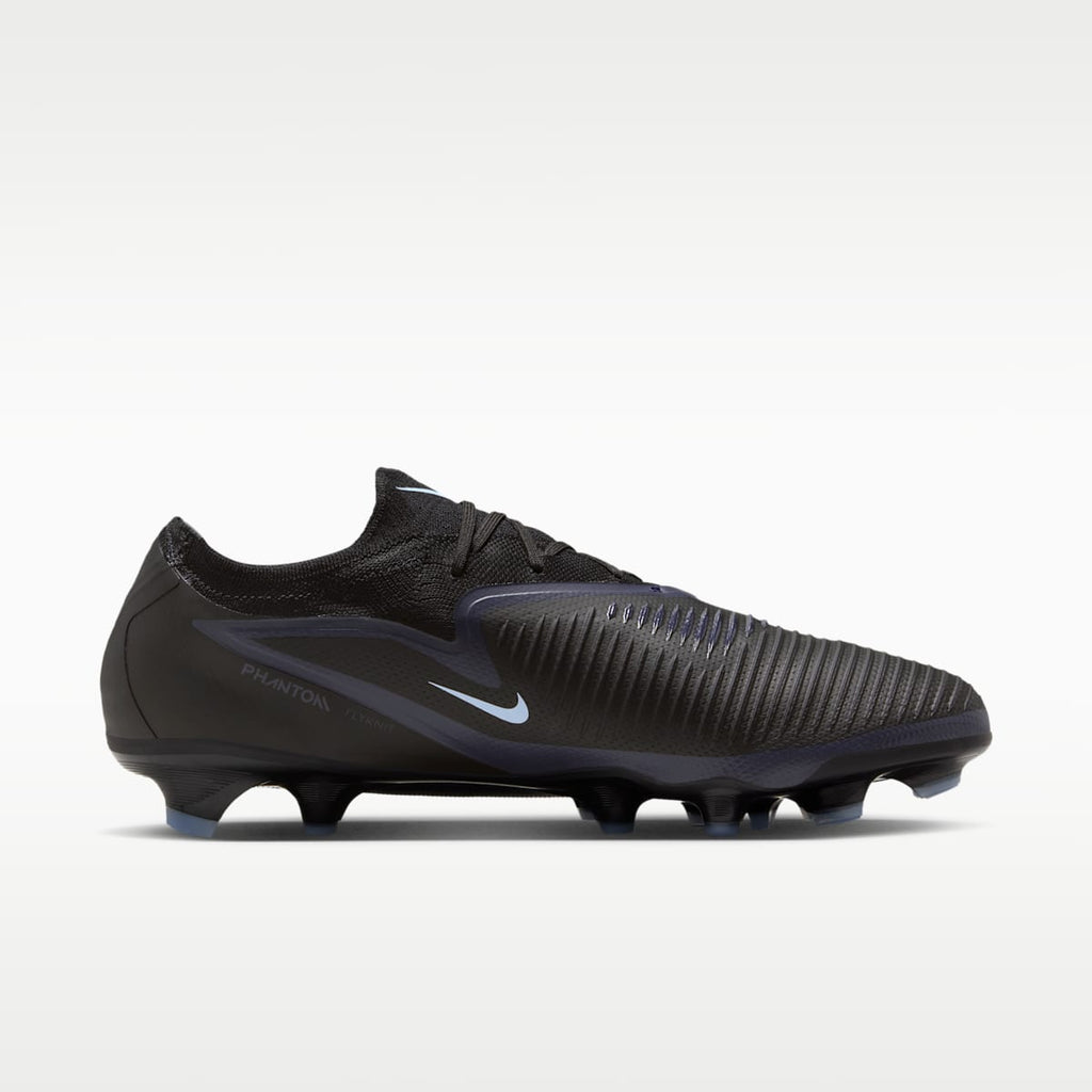 Nike Phantom 6 Low Pro Firm-Ground Soccer Cleats - Black/Black - Image 3
