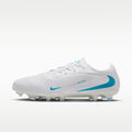Women's Nike Phantom 6 Low Pro Firm-Ground Soccer Cleats - White/White/Dusty Cactus
