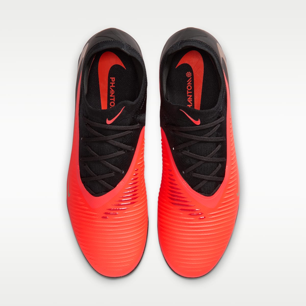 Nike Phantom 6 Low Pro Turf Soccer Shoes - Bright Crimson/Bright Crimson/Black - Image 4