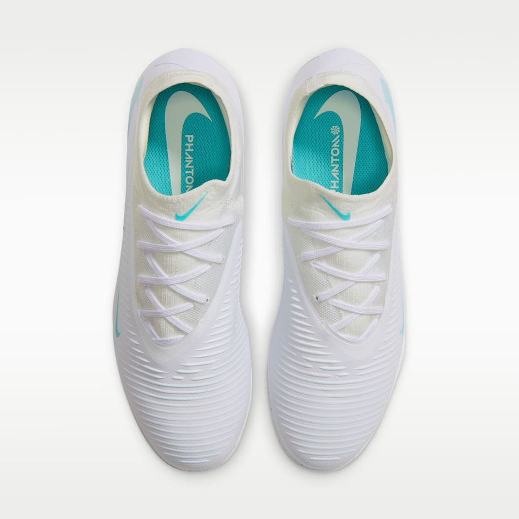 Nike Phantom 6 Low Pro Turf Soccer Shoes - White/White/Dusty Cactus - Image 4