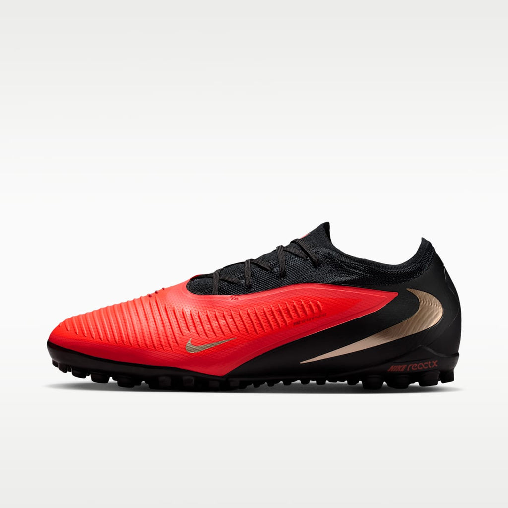 Nike Phantom 6 Low Pro Turf Soccer Shoes - Bright Crimson/Bright Crimson/Black - Image 1
