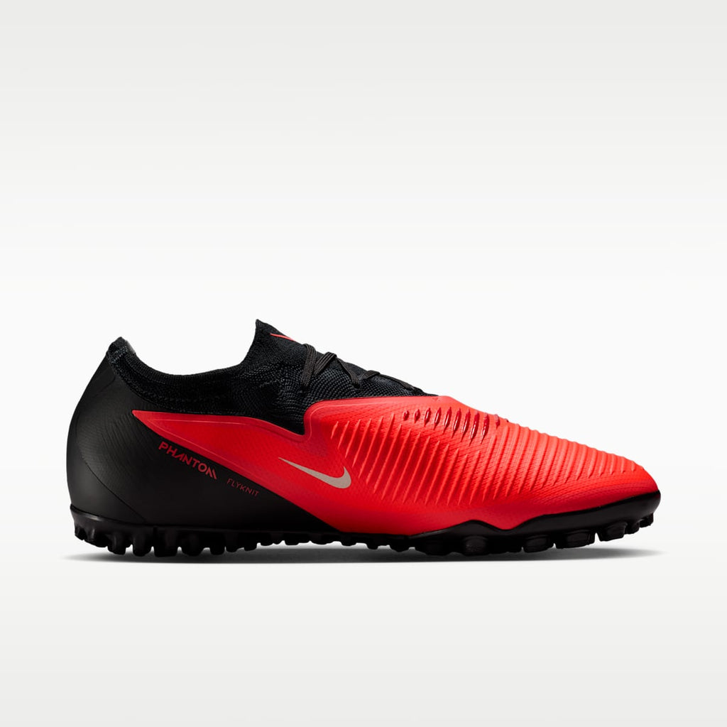 Women's Nike Phantom 6 Low Pro Turf Soccer Shoes - Bright Crimson/Bright Crimson/Black
