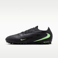 Women's Nike Phantom 6 Low Pro Turf Soccer Shoes - Black/Black/Illusion Green