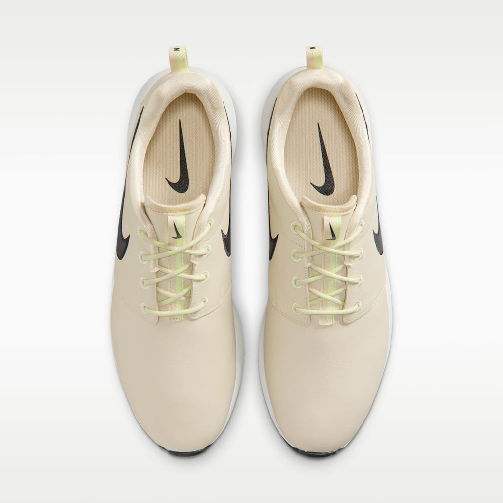 Nike Roshe G Golf Shoes - Light Khaki/Light Liquid Lime/Sail/Black - Image 4
