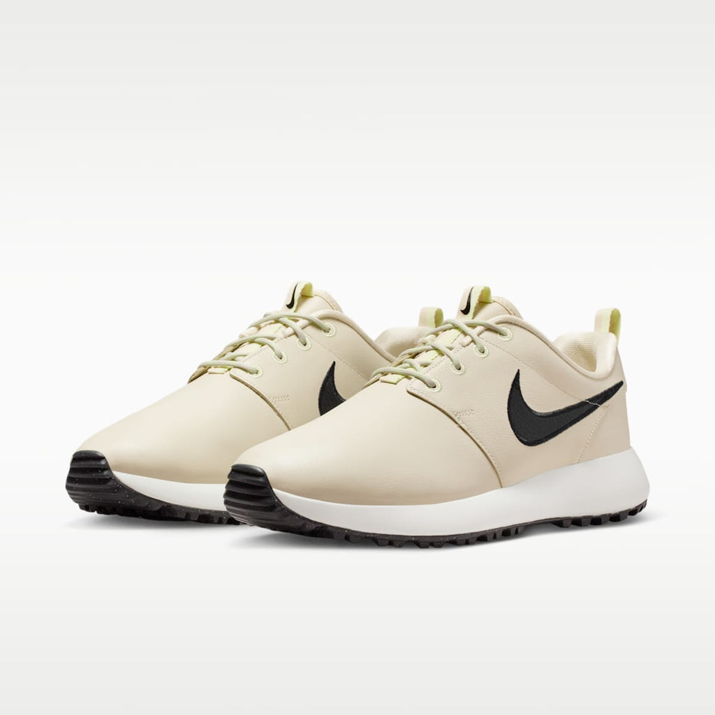 Nike Roshe G Golf Shoes - Light Khaki/Light Liquid Lime/Sail/Black - Image 5