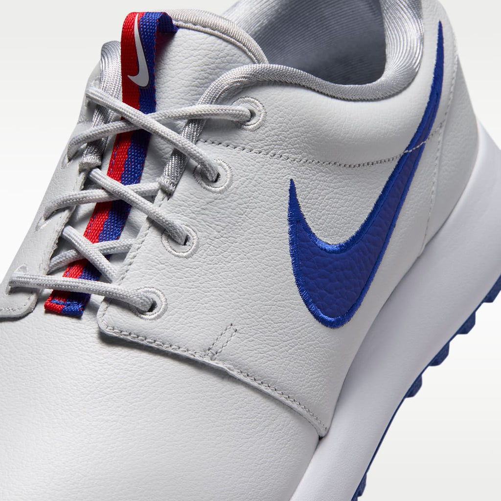 Women's Nike Roshe G Golf Shoes - Off White/White/Fire Red/Old Royal