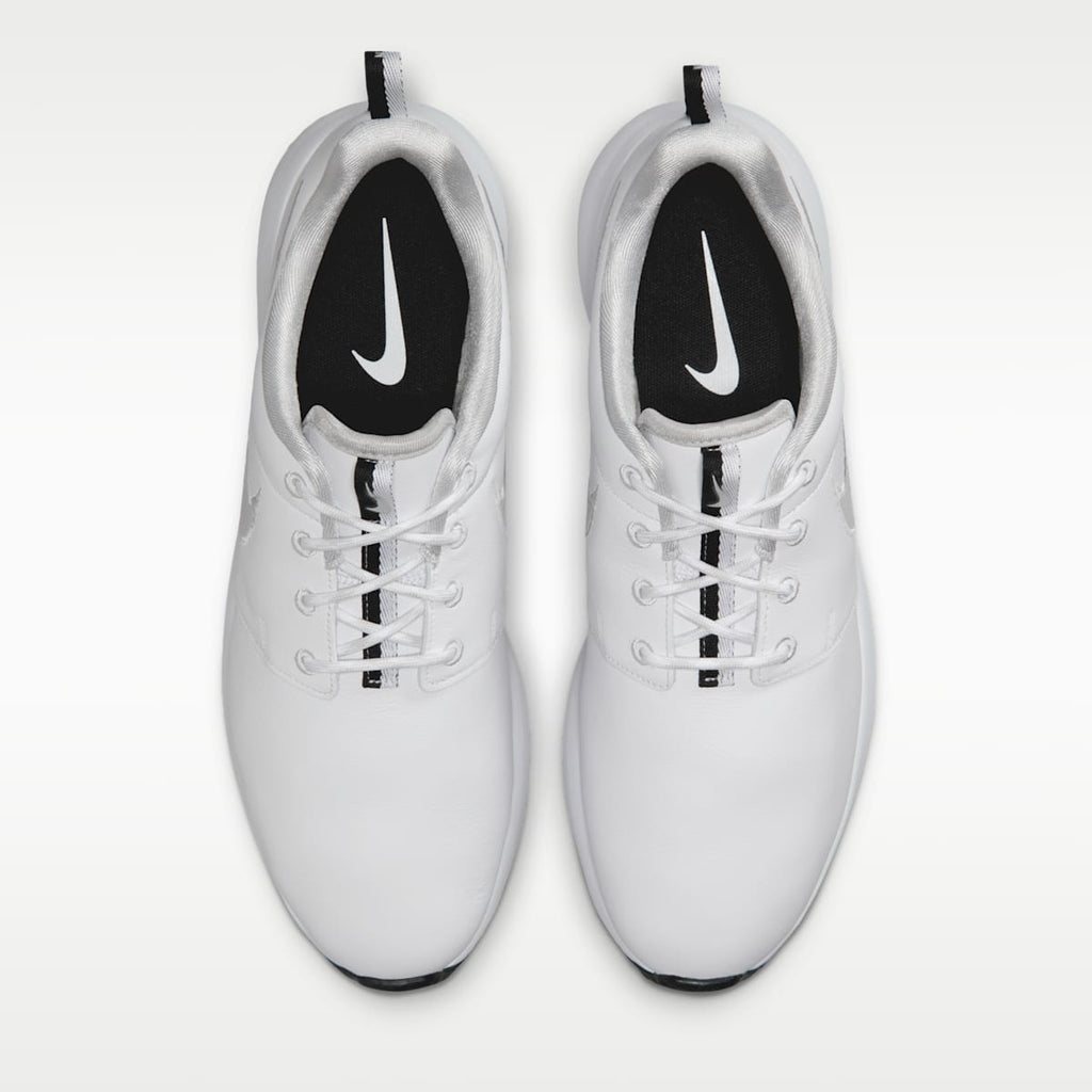 Nike Roshe G Golf Shoes - White/White/Black - Image 4