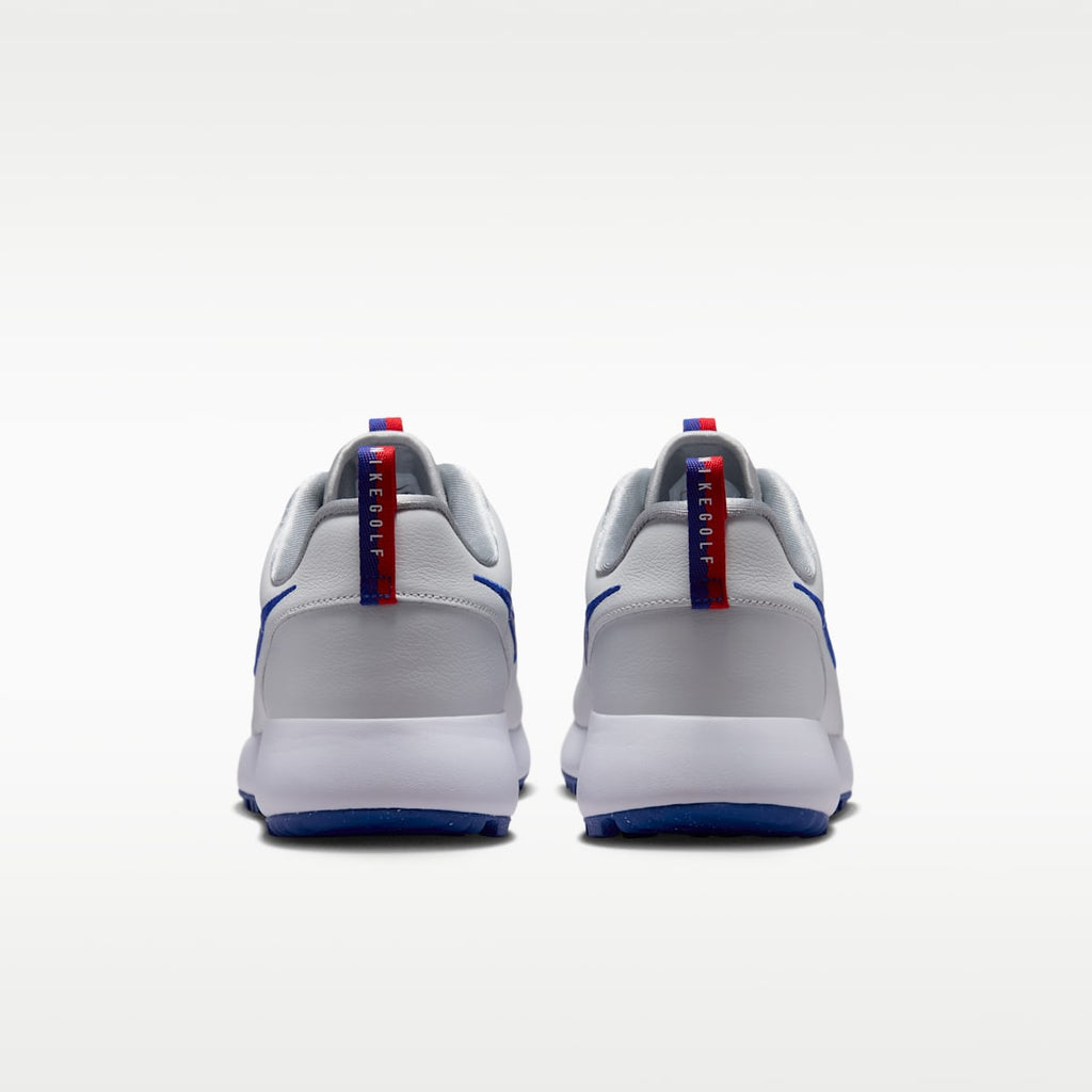 Nike Roshe G Golf Shoes - Off White/White/Fire Red/Old Royal - Image 6