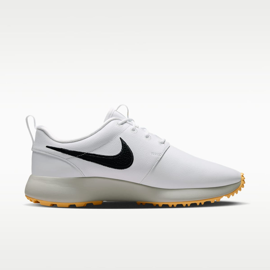 Women's Nike Roshe G Golf Shoes - White/Tangerine Tint/Black