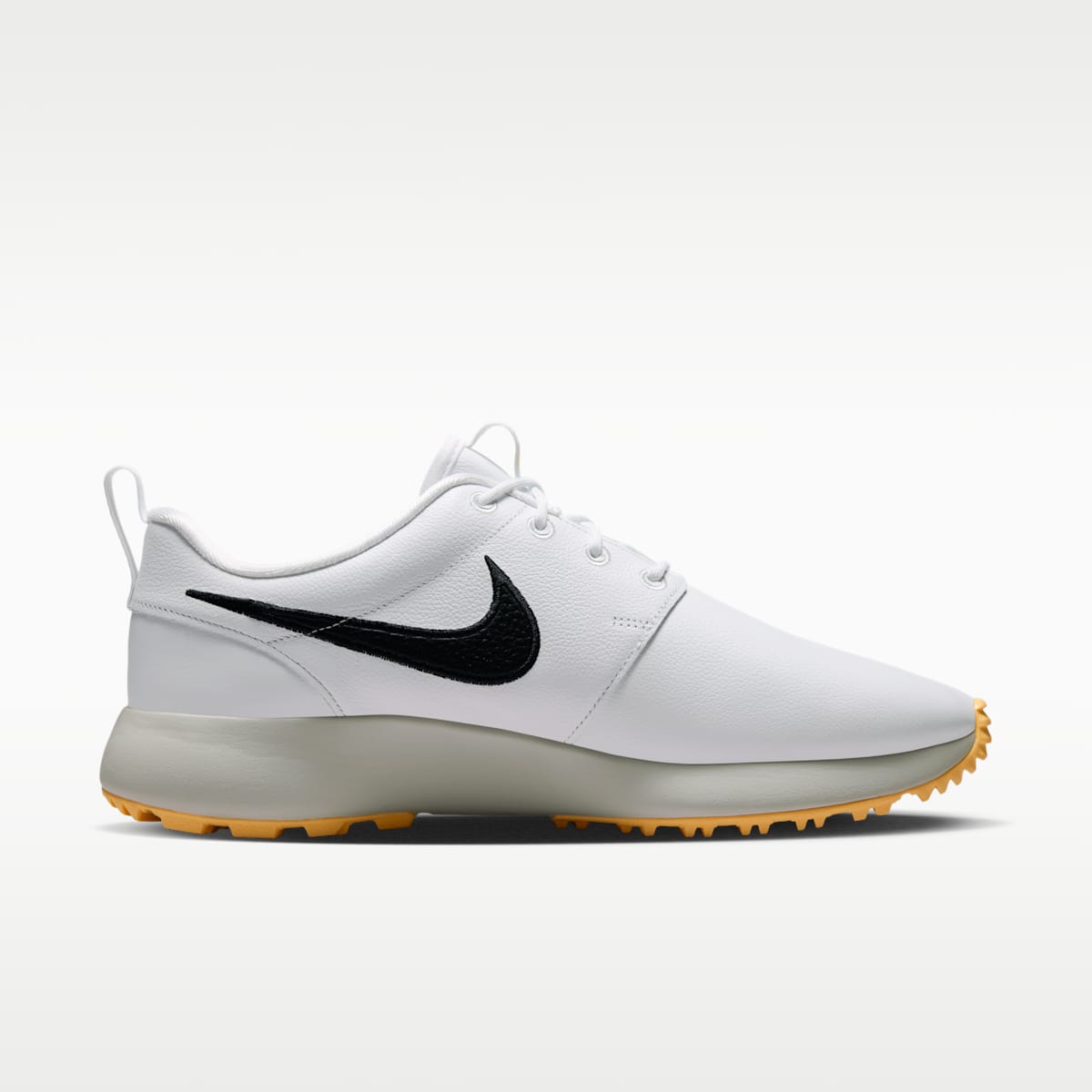 Women's Nike Roshe G Golf Shoes - White/Tangerine Tint/Black