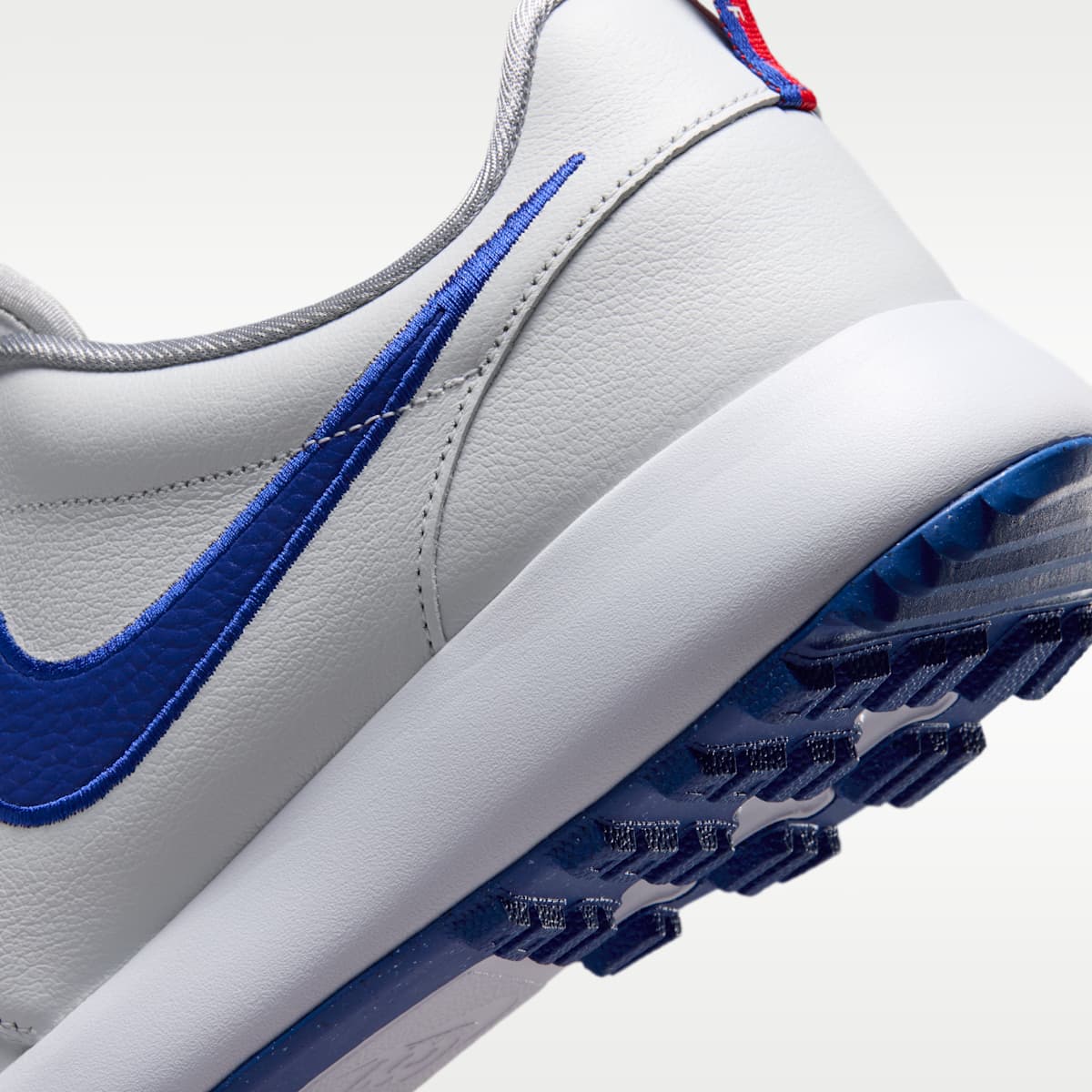Women's Nike Roshe G Golf Shoes - Off White/White/Fire Red/Old Royal