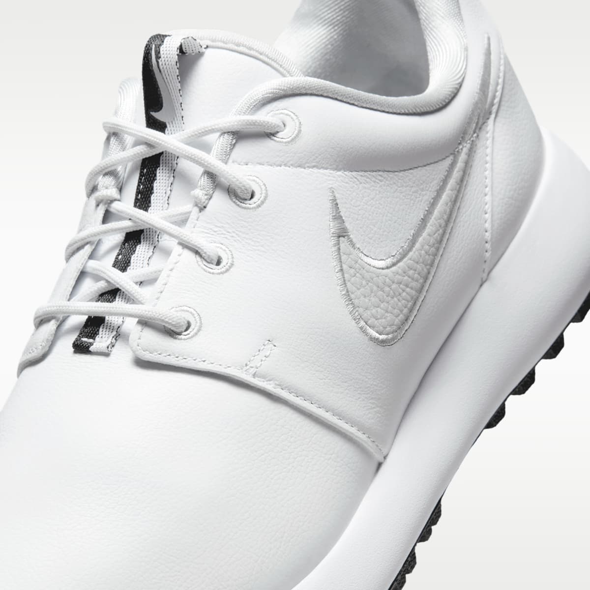 Women's Nike Roshe G Golf Shoes - White/White/Black