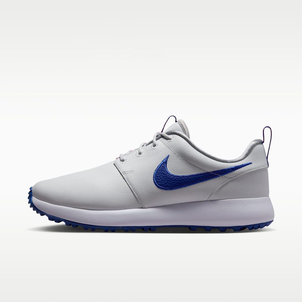 Women's Nike Roshe G Golf Shoes - Off White/White/Fire Red/Old Royal