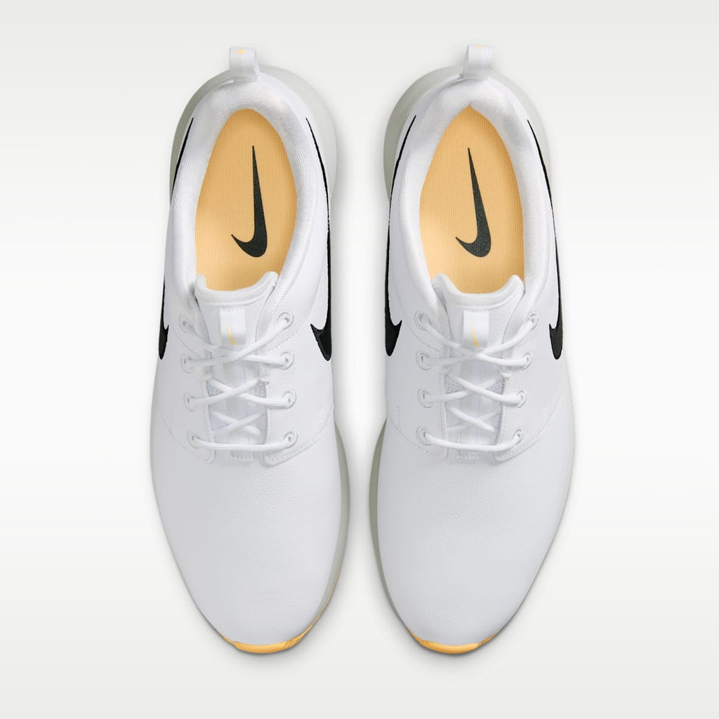 Nike Roshe G Golf Shoes - White/Tangerine Tint/Black - Image 4