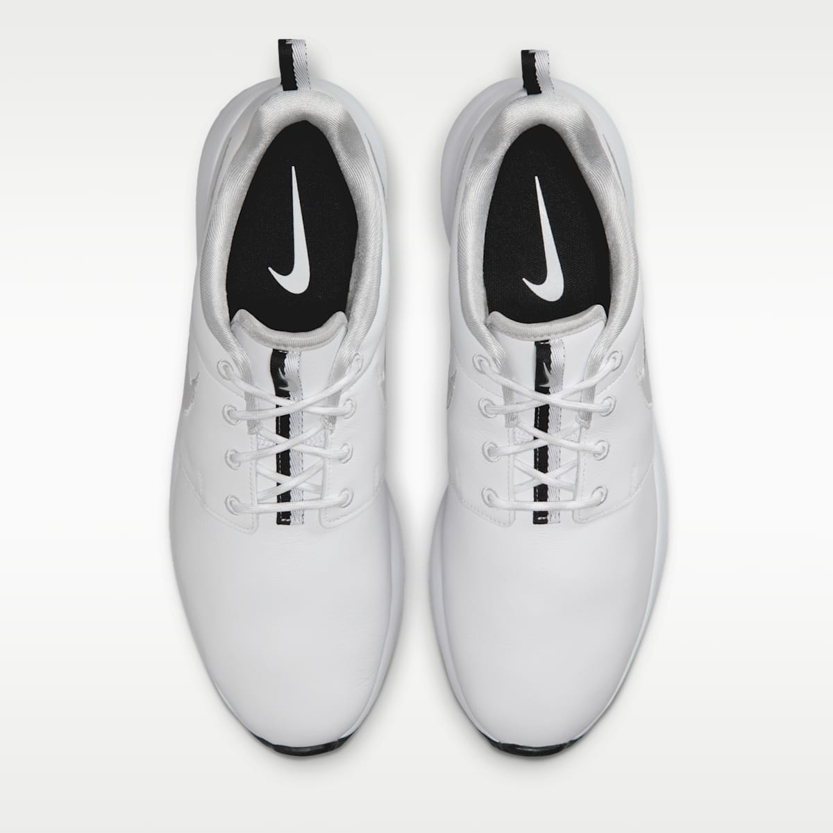 Women's Nike Roshe G Golf Shoes - White/White/Black
