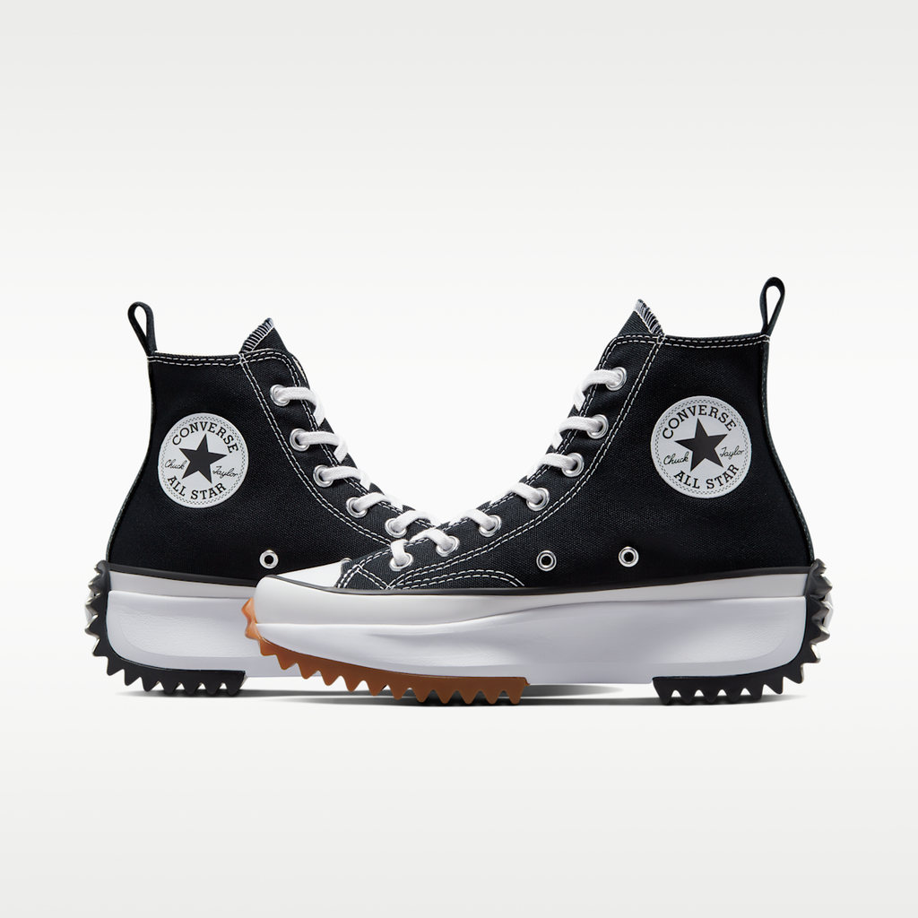 Women's Run Star Hike Platform Unisex Shoes - Black