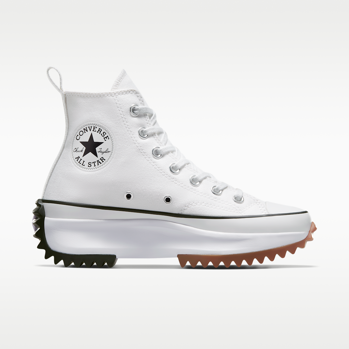 Women's Run Star Hike Platform Unisex Shoes - White