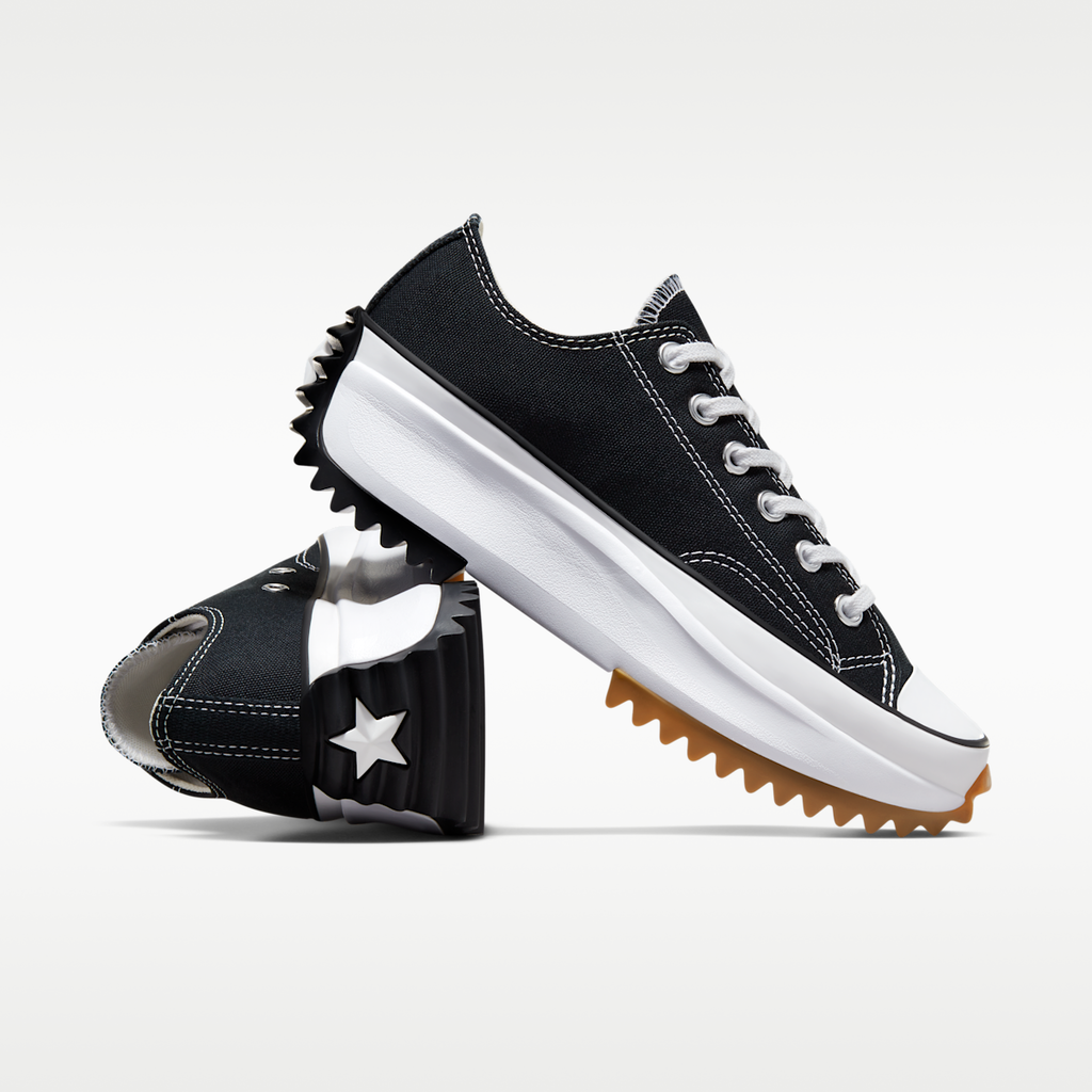 Women's Run Star Hike Platform Unisex Shoes - Black