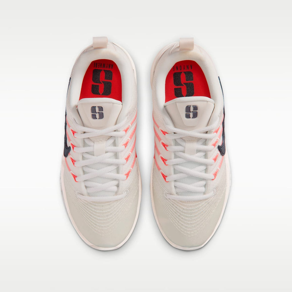 Sabrina 3 "Equity" Big Kids' Basketball Shoes - Phantom/Ivory/Rush Coral/Black - Image 4