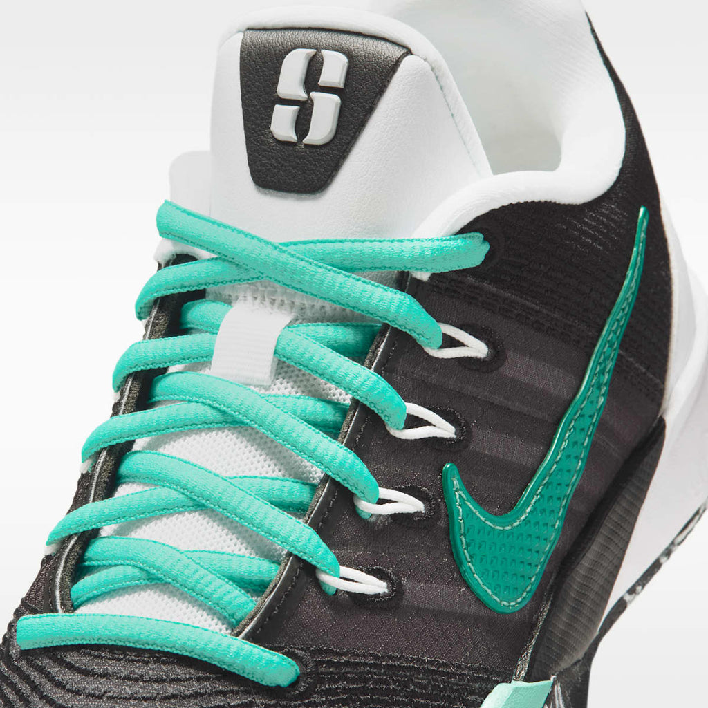 Sabrina 3 Big Kids' Basketball Shoes - Black/White/Mint - Image 7