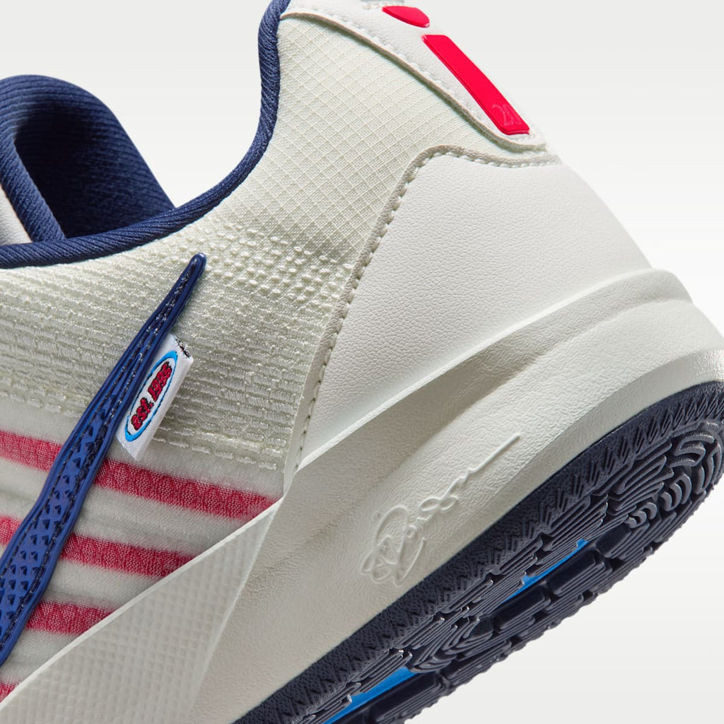 Sabrina 3 Big Kids' Basketball Shoes - Sail/Atom Red/Light Photo Blue/Midnight Navy - Image 8