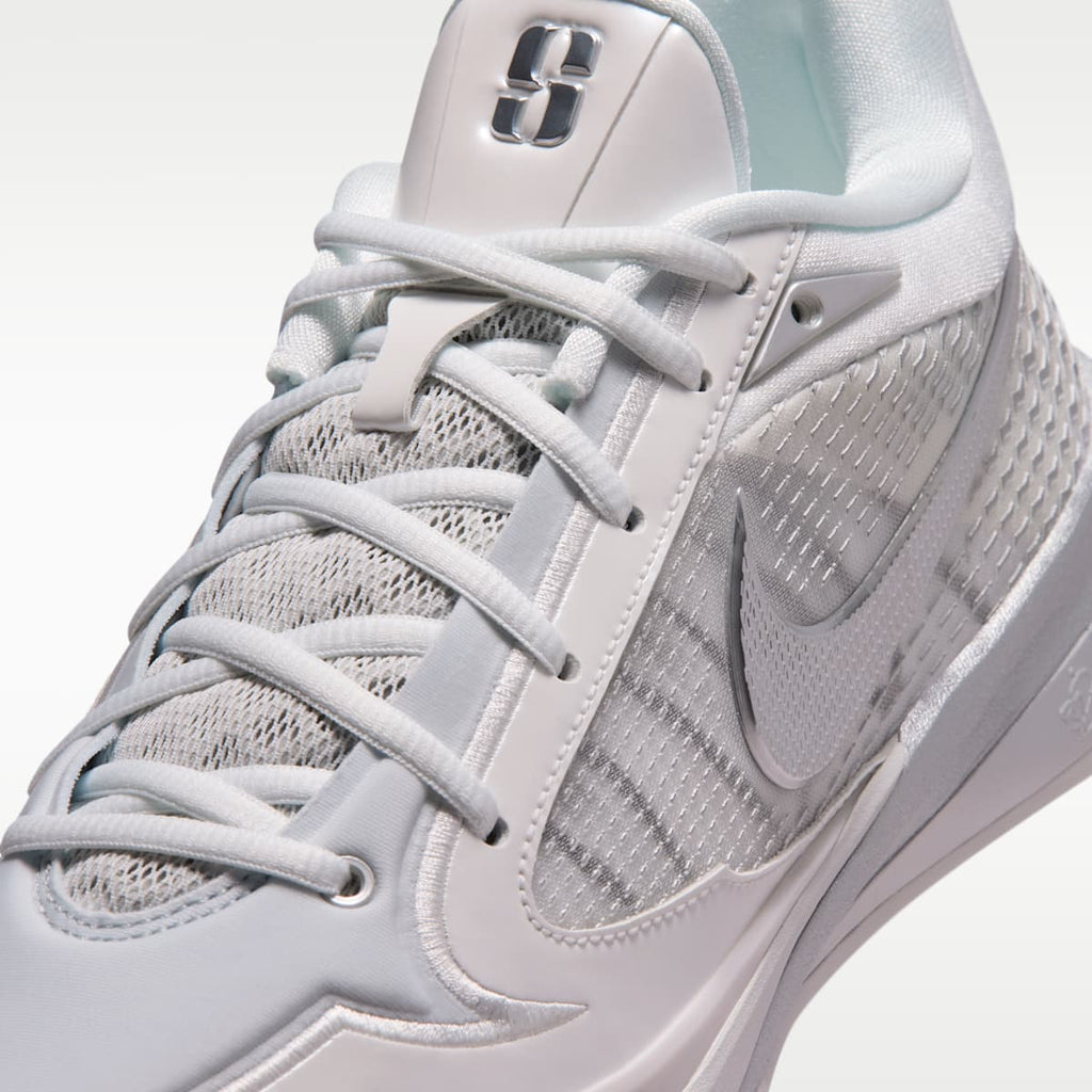 Sabrina 4 "Light Work" Basketball Shoes - Summit White/Black/Metallic Silver - Image 7