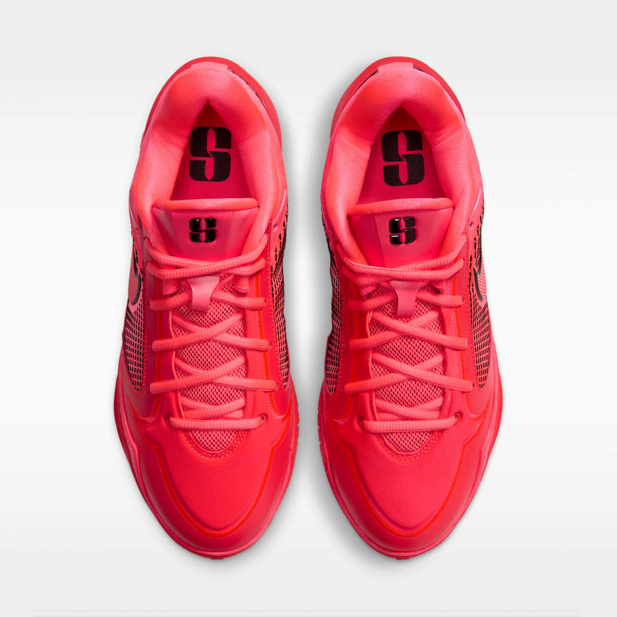 Sabrina 4 "Light Work" Basketball Shoes - Bright Crimson/Black/Hot Punch/Infrared 23 - Image 4