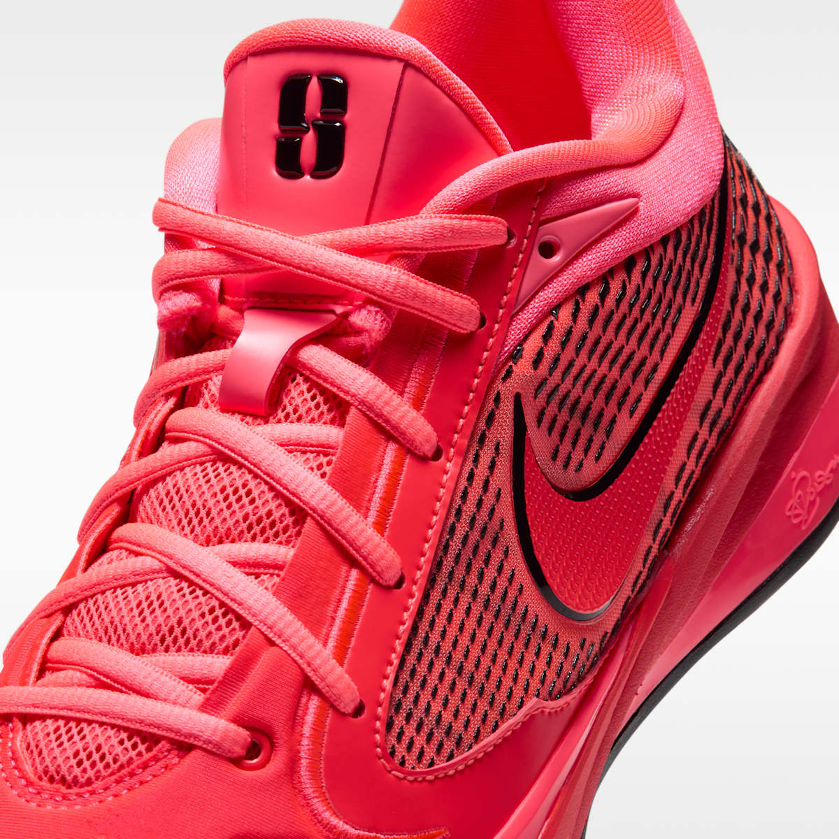 Sabrina 4 "Light Work" Basketball Shoes - Bright Crimson/Black/Hot Punch/Infrared 23 - Image 7