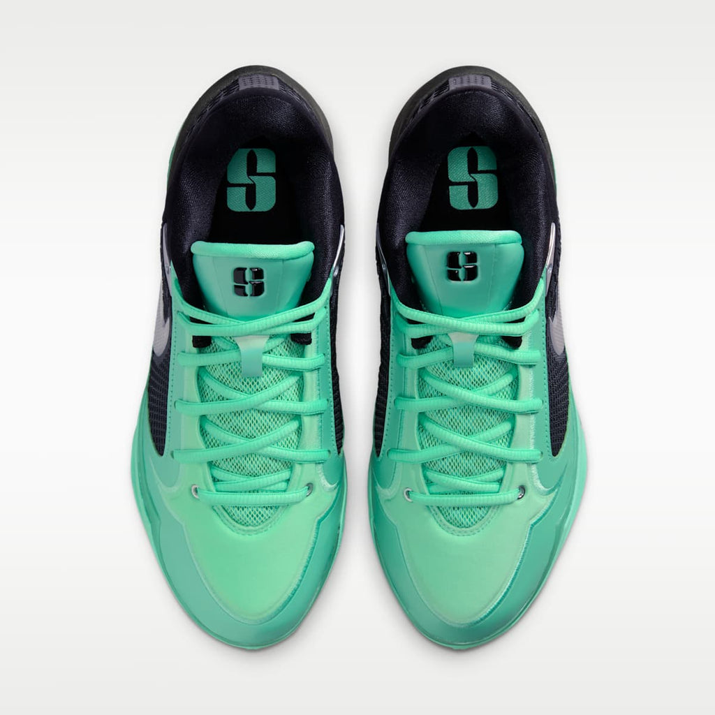 Sabrina 4 "Limelight Glow" Basketball Shoes - Green Glow/Black/Metallic Silver - Image 4