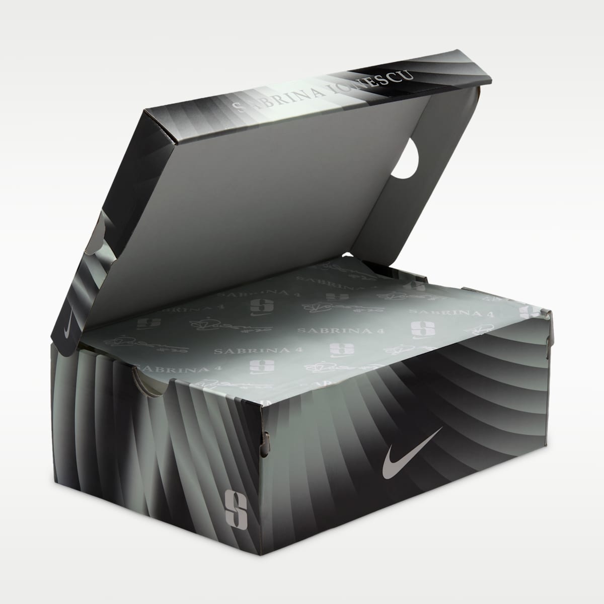 Sabrina 4 "Light Work" Basketball Shoes - Summit White/Black/Metallic Silver - Image 9
