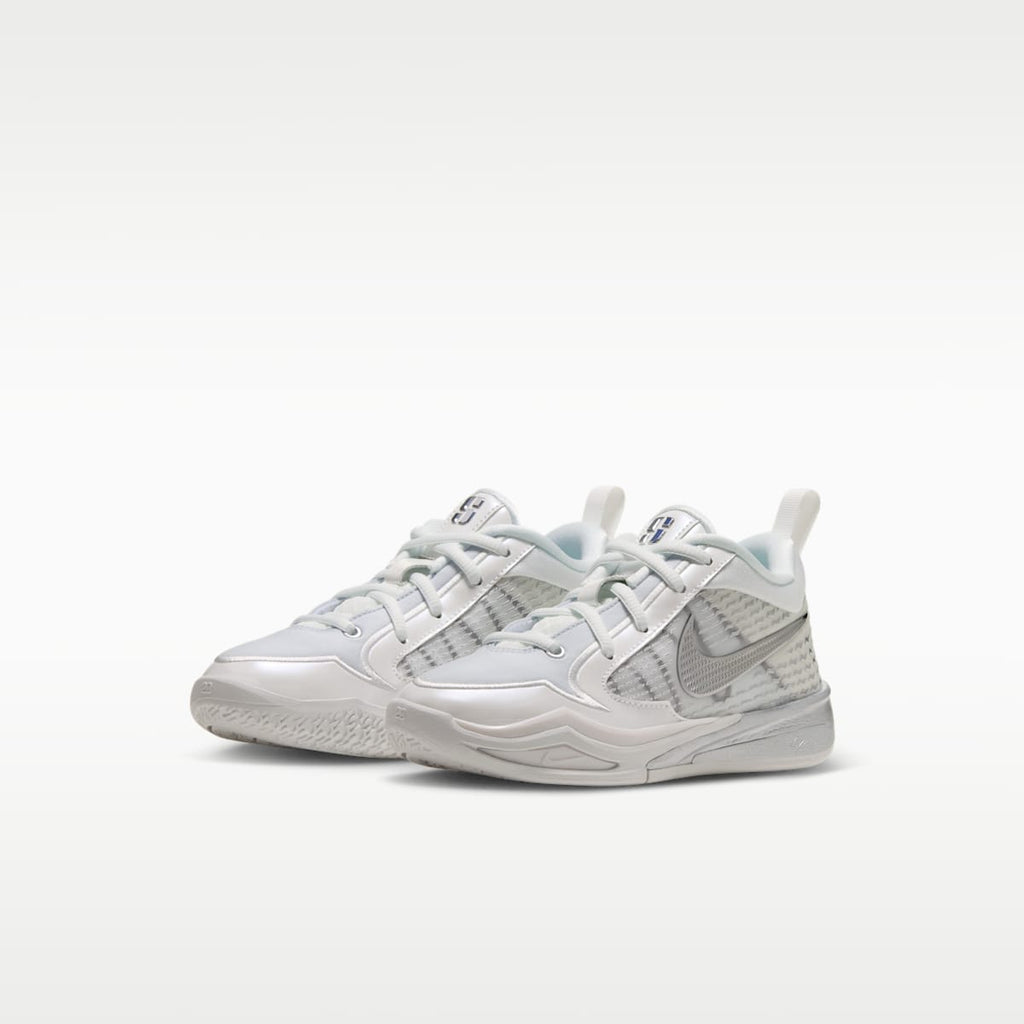 Sabrina 4 "Light Work" Little Kids' Basketball Shoes - Summit White/Black/Photon Dust/Metallic Silver - Image 5