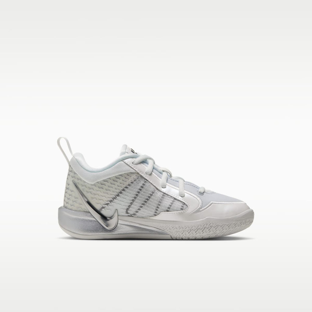 Sabrina 4 "Light Work" Little Kids' Basketball Shoes - Summit White/Black/Photon Dust/Metallic Silver - Image 3