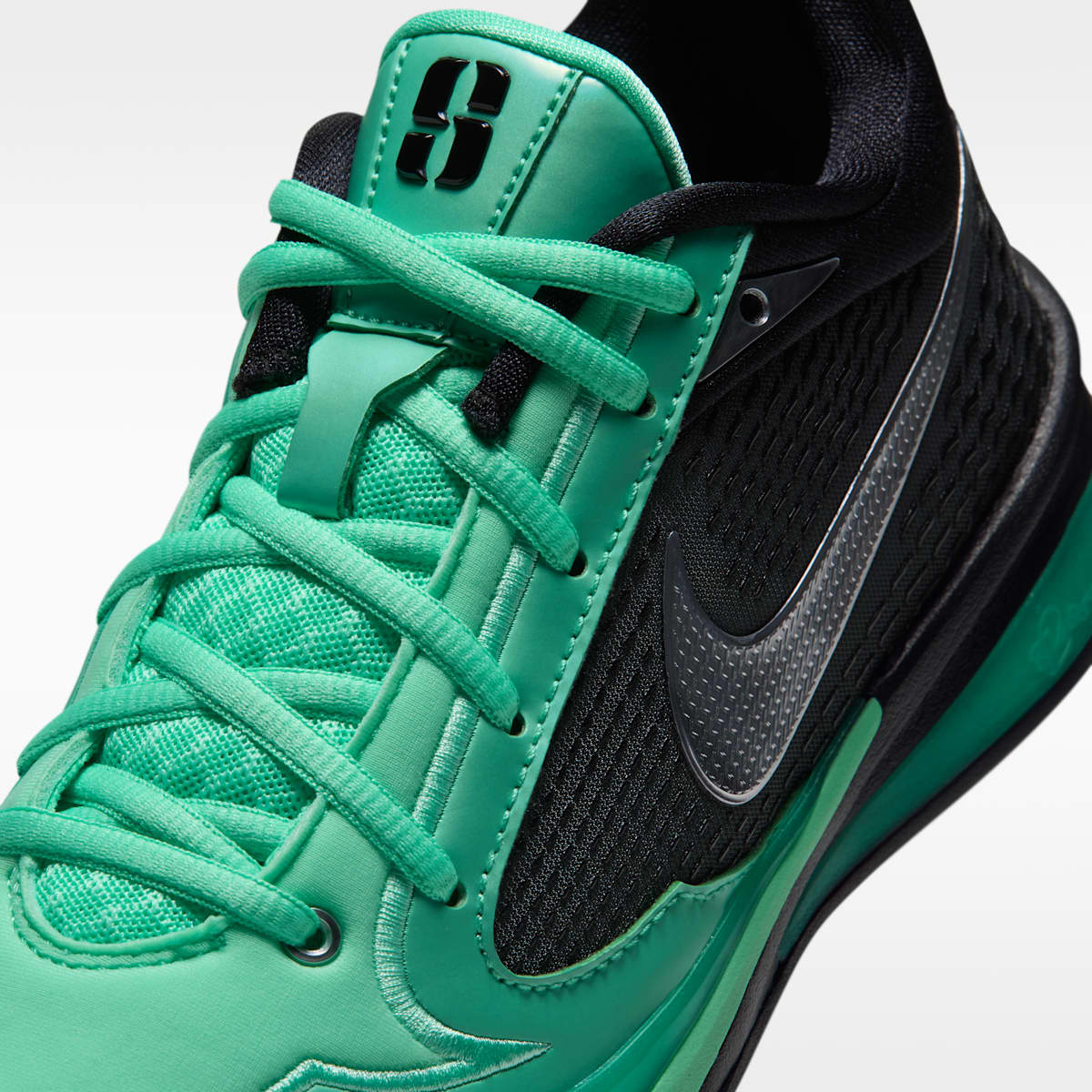 Sabrina 4 Big Kids' Basketball Shoes - Green Glow/Black/Volt/Metallic Silver - Image 7