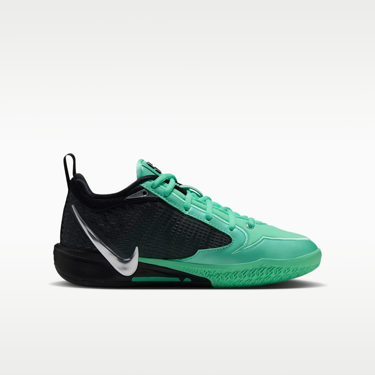 Sabrina 4 Big Kids' Basketball Shoes - Green Glow/Black/Volt/Metallic Silver - Image 3