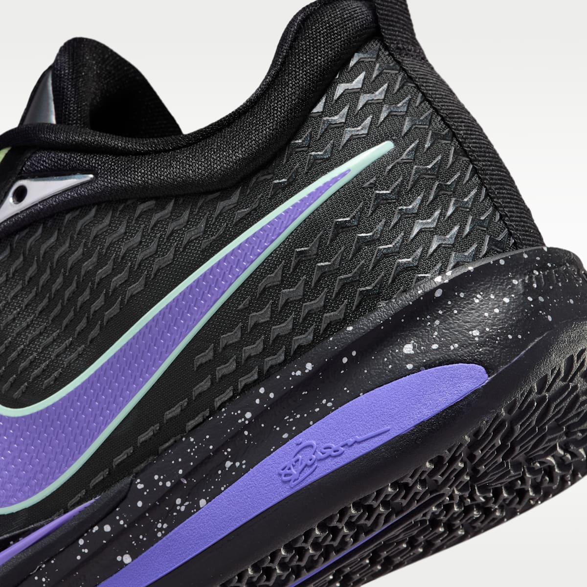 Sabrina 4 "Night Night" Big Kids' Basketball Shoes - Black/Purple Dynasty/Metallic Silver/Action Grape - Image 8