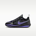 Sabrina 4 "Night Night" Big Kids' Basketball Shoes - Black/Purple Dynasty/Metallic Silver/Action Grape - Image 1