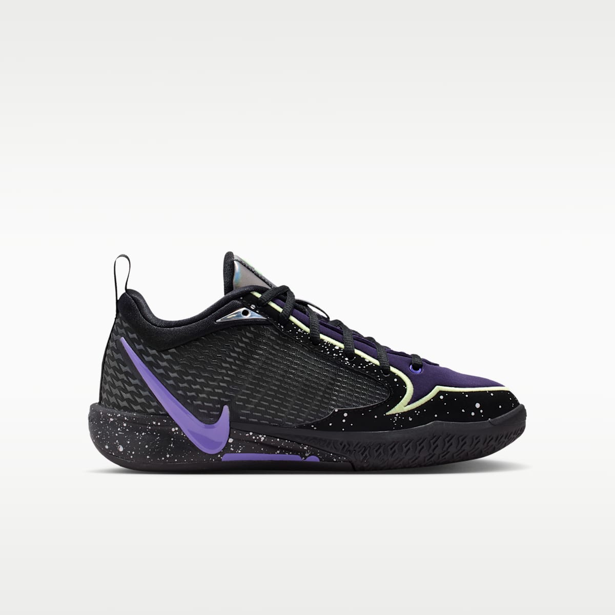 Sabrina 4 "Night Night" Big Kids' Basketball Shoes - Black/Purple Dynasty/Metallic Silver/Action Grape - Image 3