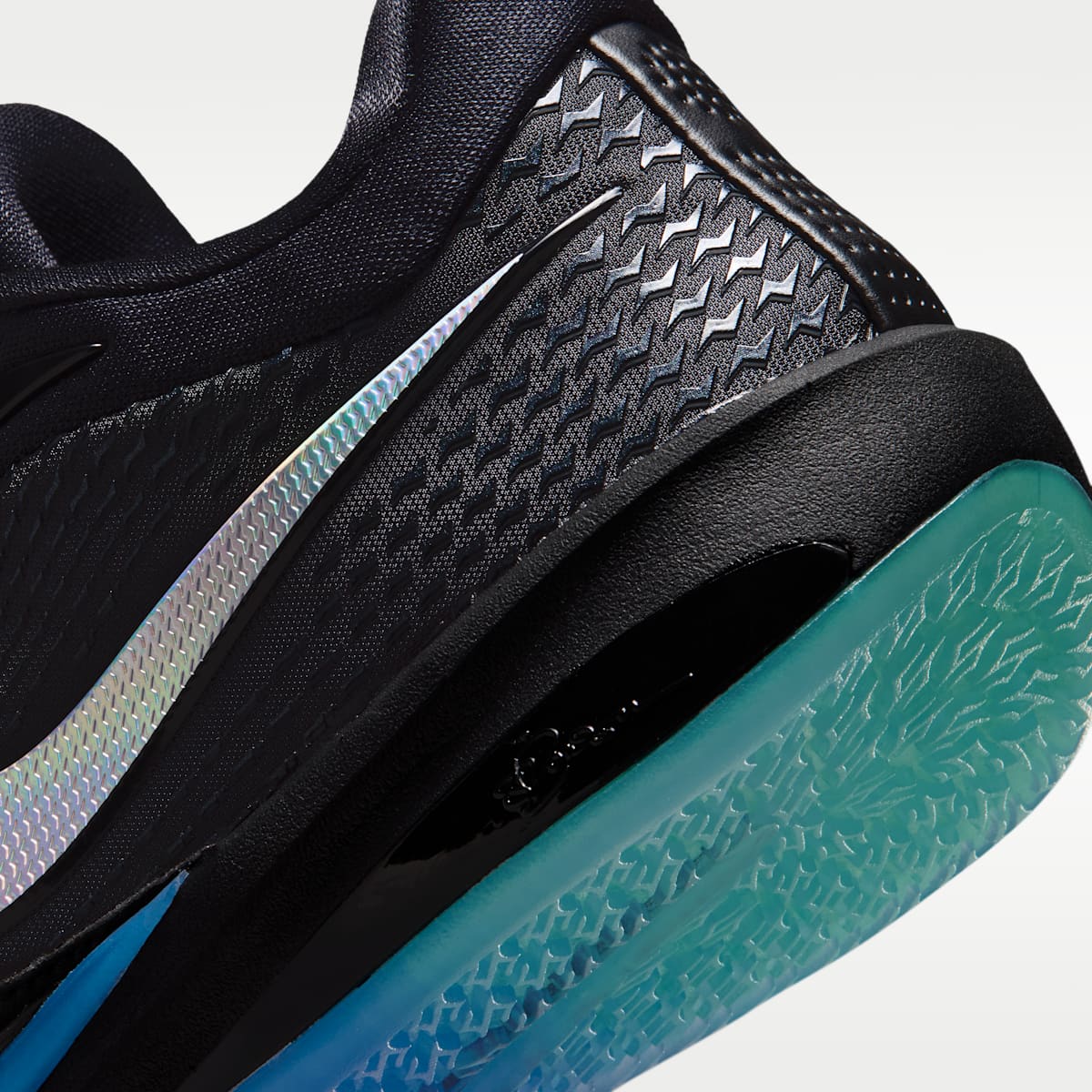 Women's Sabrina 4 "Nike Nights" Basketball Shoes - Black/Blue Glow/Light Aqua/Multi-Color