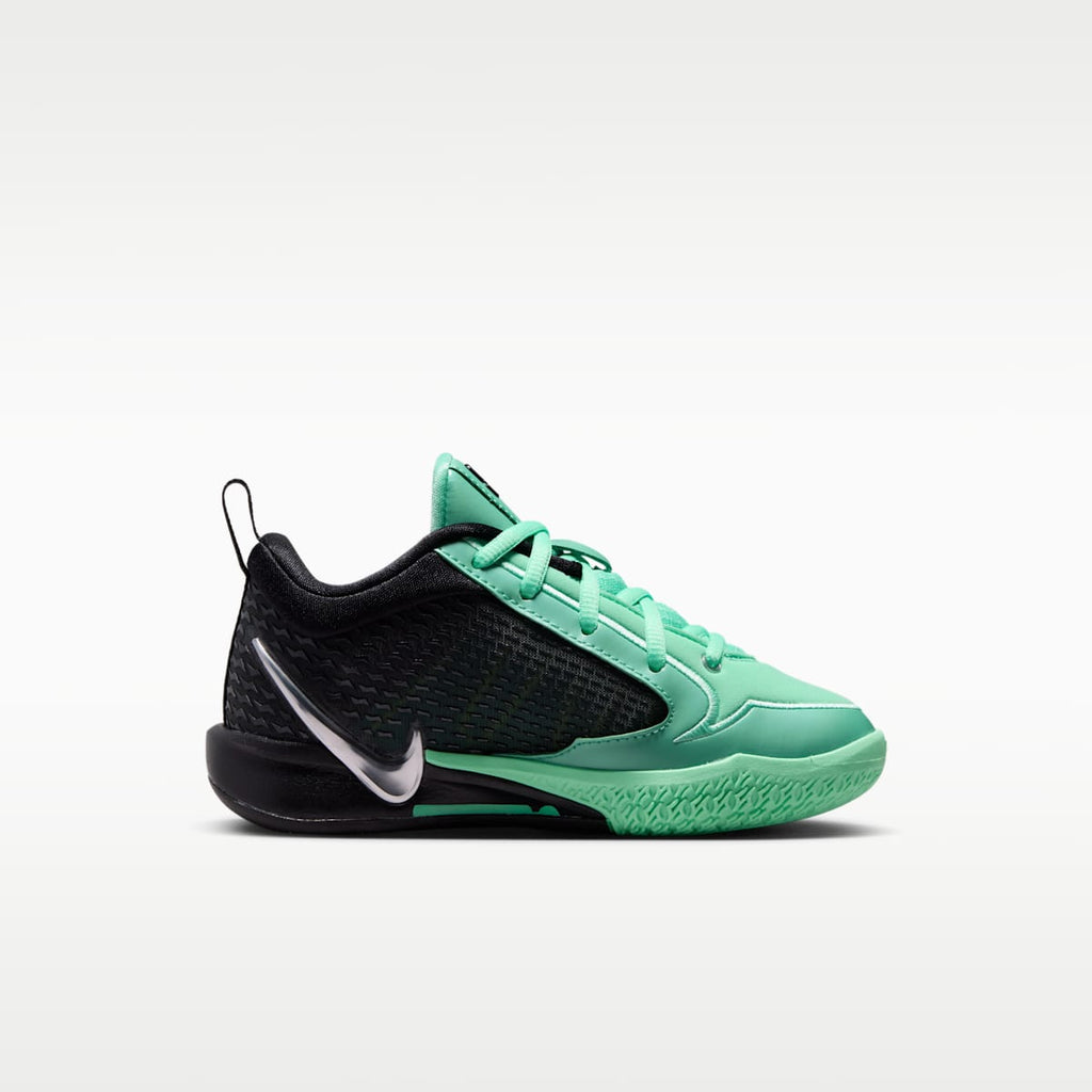 Sabrina 4 "Limelight Glow" Little Kids' Basketball Shoes - Green Glow/Black/Volt/Metallic Silver - Image 3