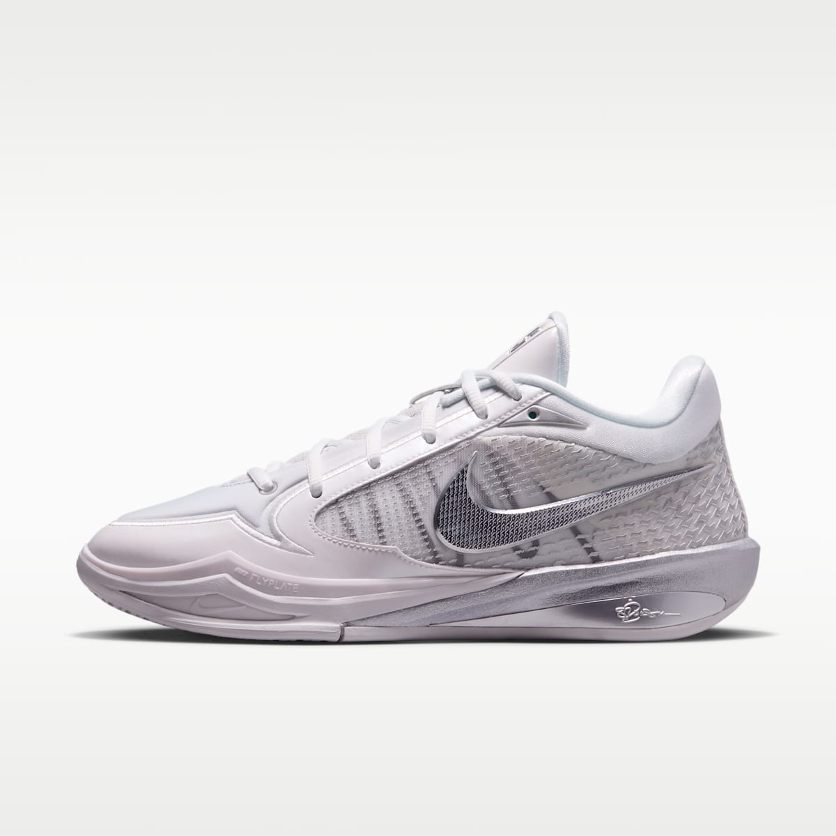 Sabrina 4 "Light Work" Basketball Shoes - Summit White/Black/Metallic Silver - Image 1