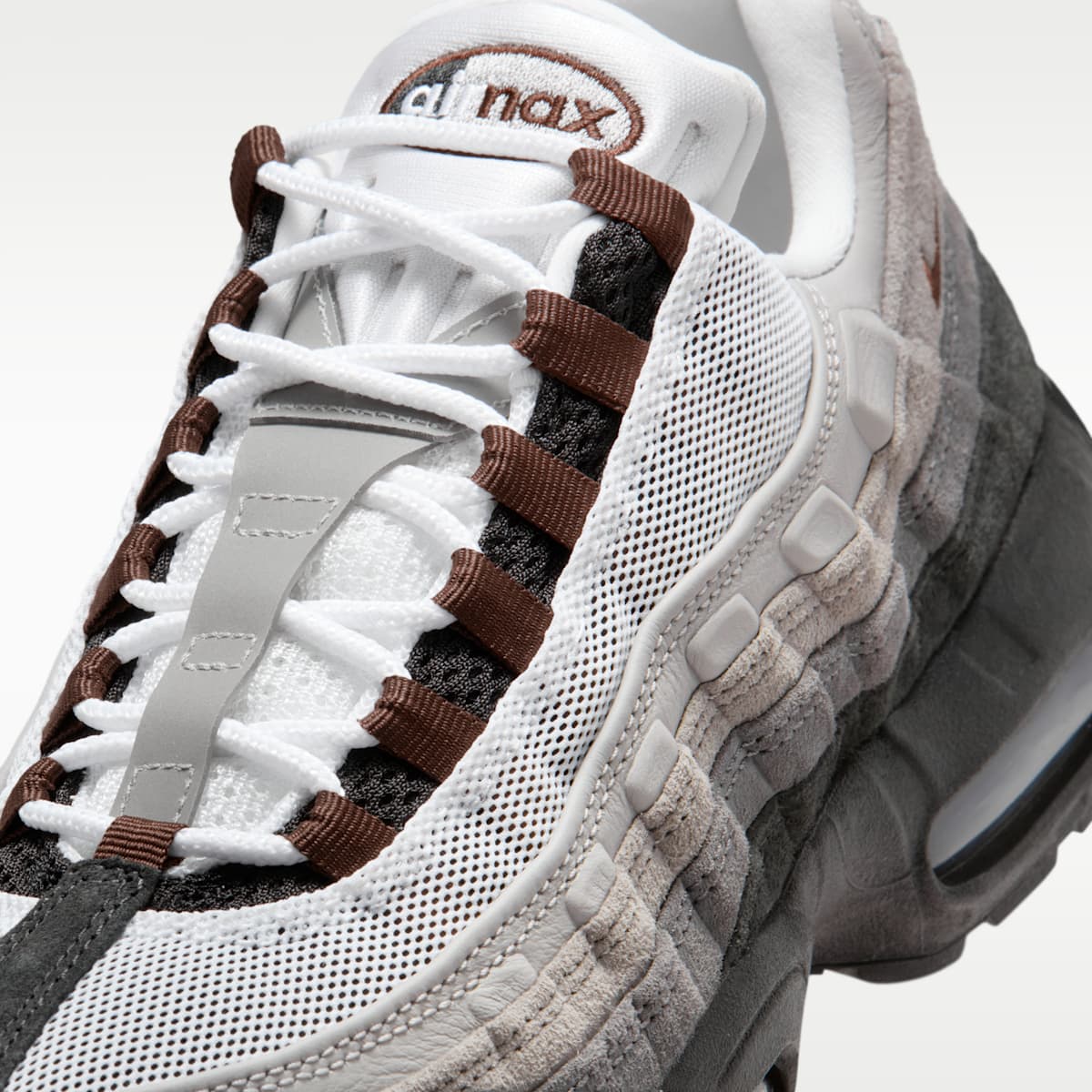 Nike SB Air Max 95 Skate Shoes - Black/Anthracite/Light Graphite/Cacao Wow - Image 7