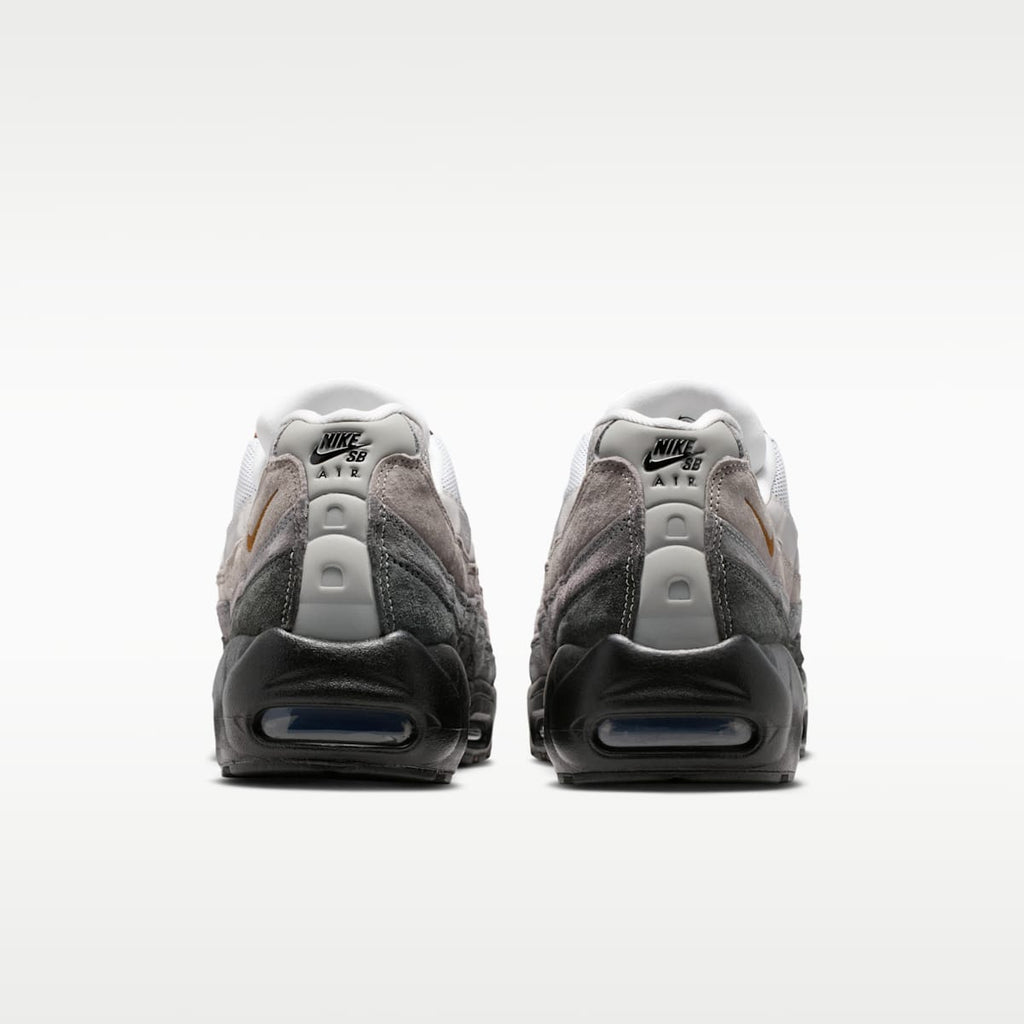 Nike SB Air Max 95 Skate Shoes - Black/Anthracite/Light Graphite/Cacao Wow - Image 6