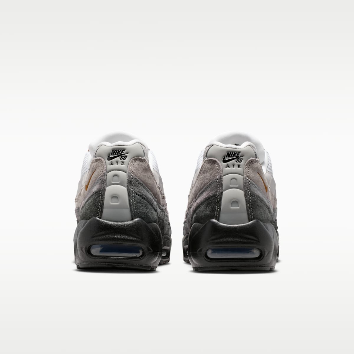 Nike SB Air Max 95 Skate Shoes - Black/Anthracite/Light Graphite/Cacao Wow - Image 6