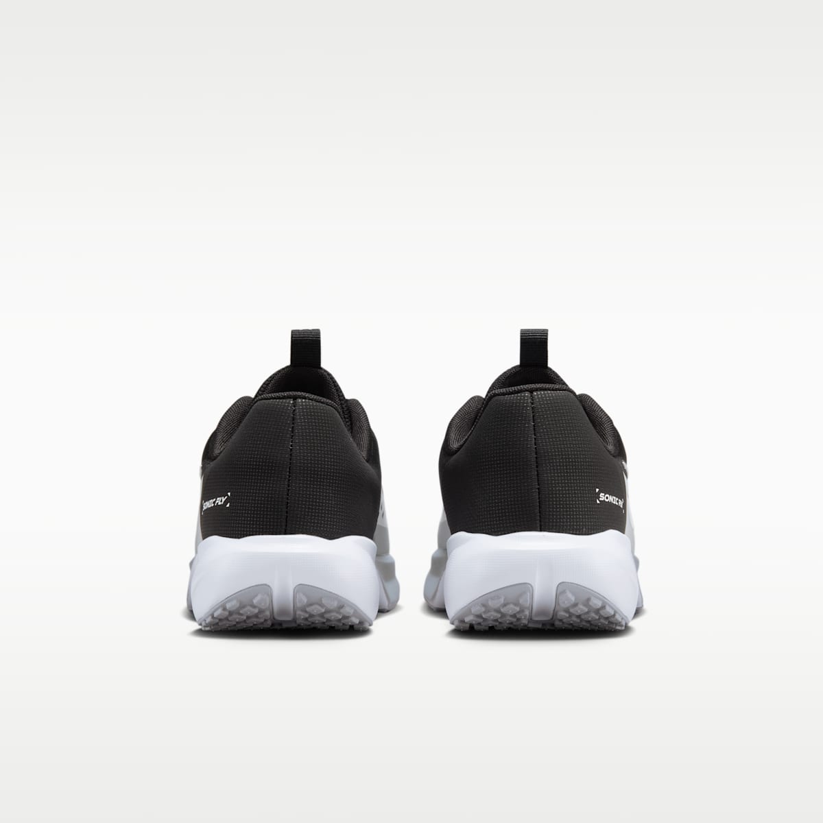 Nike Sonic Fly Big Kids' Running Shoes - Black/Wolf Grey/White